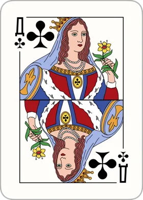 Queen of clubs