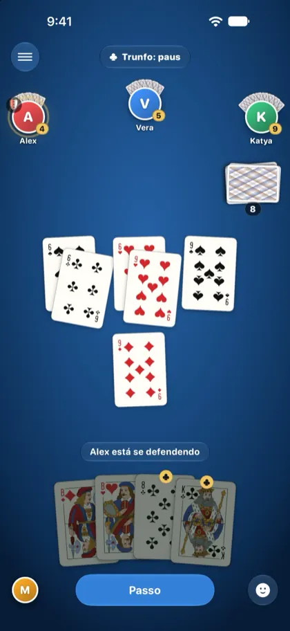 O iPhone do Misha mostrando o mesmo ataque do lugar dele